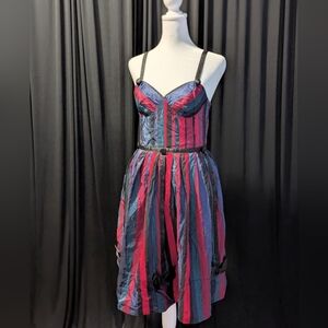 Vintage Marc Jacobs Circus Corset Dress ASO Gilmore Girls & The O.C.